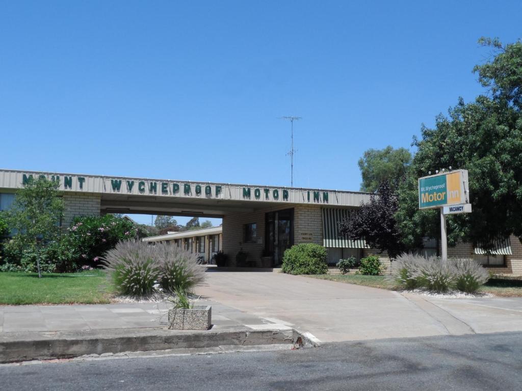 Mount Wycheproof Motor Inn Dış mekan fotoğraf